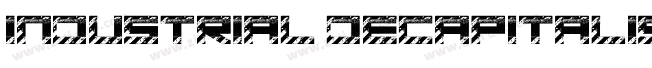 Industrial Decapitalist Bold字体转换